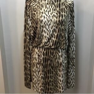 Michael Kors Leopard Print Dress